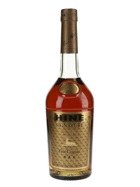 Hine Signature 3 Star Bottled 1980s 68cl / 40%