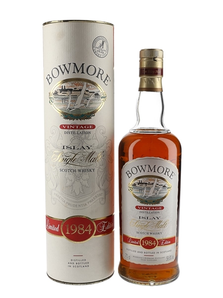 Bowmore Vintage 1984 Bottled 1990s - Limited Edition 70cl / 58.8%