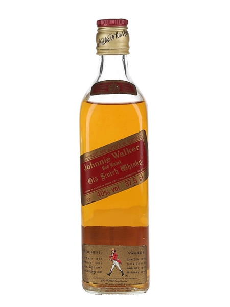 Johnnie Walker Red Label Bottled 1980s 37.5cl / 40%