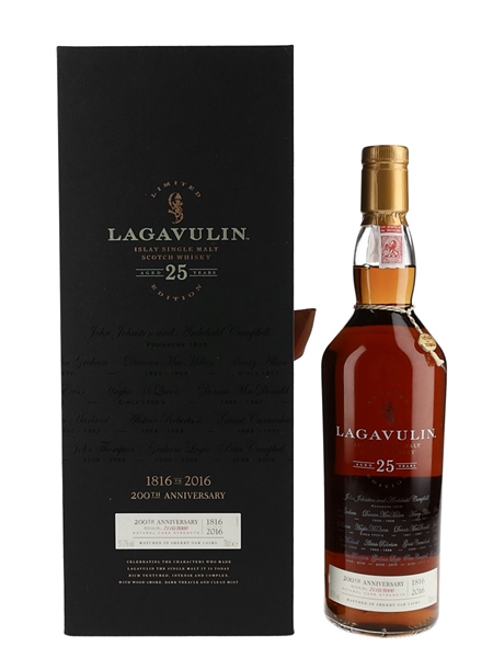 Lagavulin 25 Year Old 200th Anniversary 70cl / 51.7%