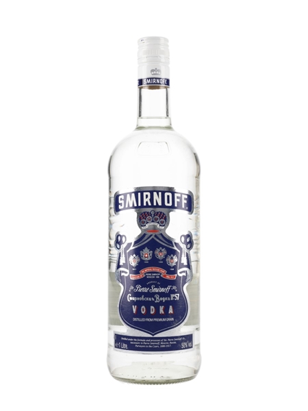 Smirnoff Blue Label Bottled 1990s 100cl / 50%