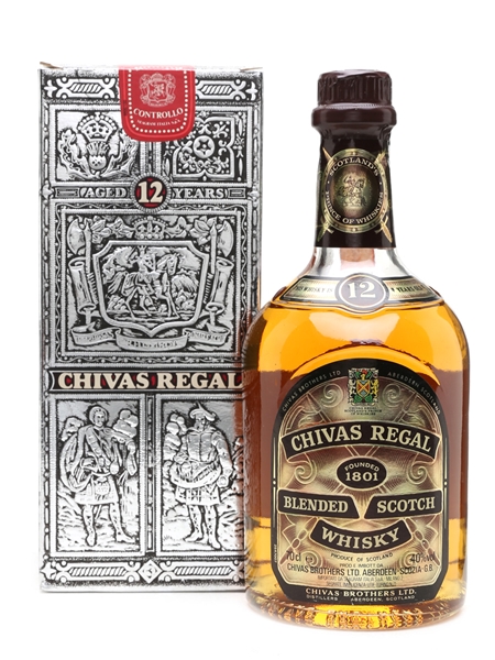 Chivas Regal 12 Year Old Bottled 1990s 70cl / 40%