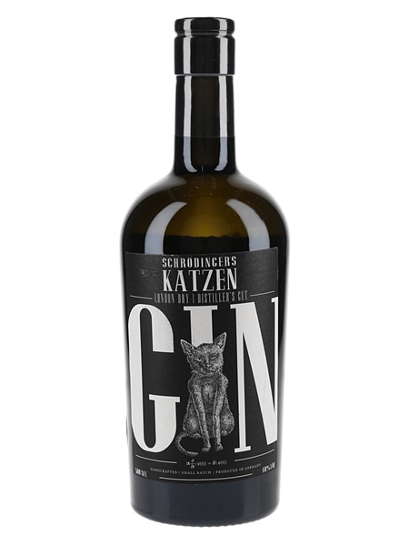 Schrodinder's Katzen London Dry Gin - Distiller's Cut Bottled 2019 - Batch 004 50cl / 48%