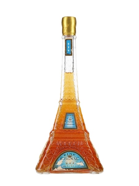 Deribaucourt 3 Star Cognac Eiffel Tower Bottle 70cl / 40%