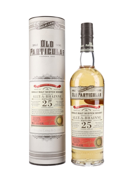 Allt A Bhainne 1993 25 Year Old Cask DL12267 Bottled 2018 - Douglas Laing's Old Particular 70cl / 51.5%