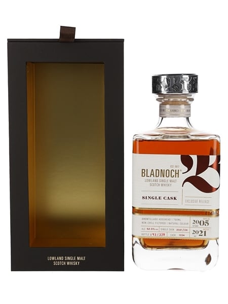 Bladnoch 2005 Single Cask Exclusive Release Bottled 2021 70cl / 52%