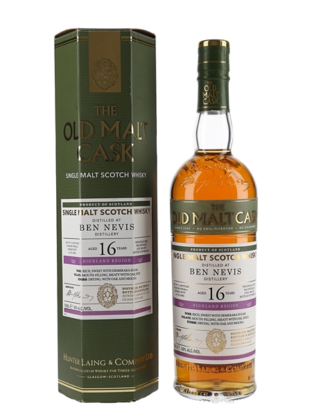 Ben Nevis 1998 16 Year Old Malt Cask Bottled 2014 - Hunter Laing 70cl / 50%