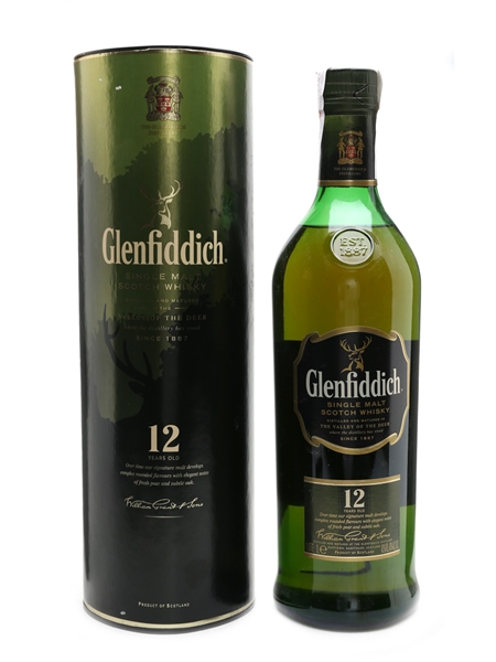 Glenfiddich 12 Year Old  100cl / 43%