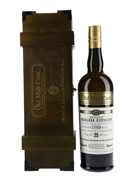 Aberlour 1988 25 Year Old The Old Malt Cask Bottled 2013 - 15th Anniversary 70cl / 52.3%