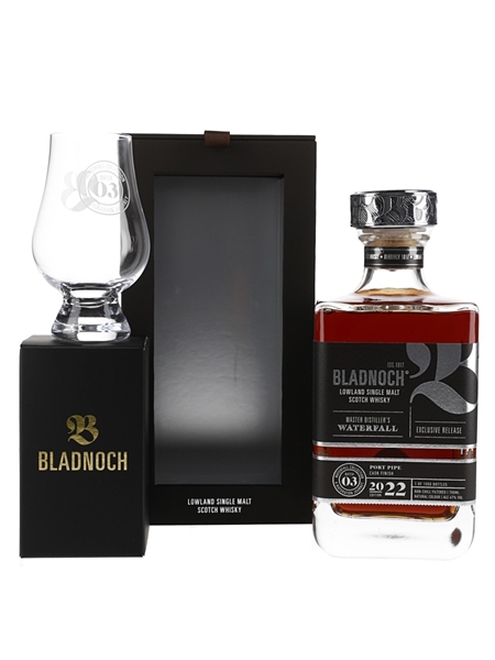 Bladnoch Master Distiller's Waterfall Batch 3 2022 Release - Port Pipe Cask Finish 70cl / 47%