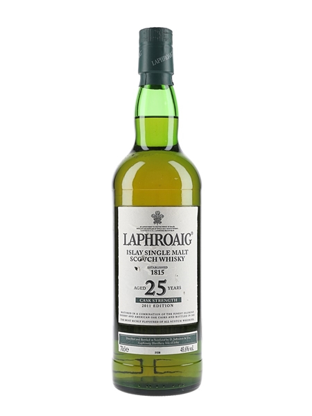 Laphroaig 25 Year Old 2011 Cask Strength Edition 70cl / 48.6%