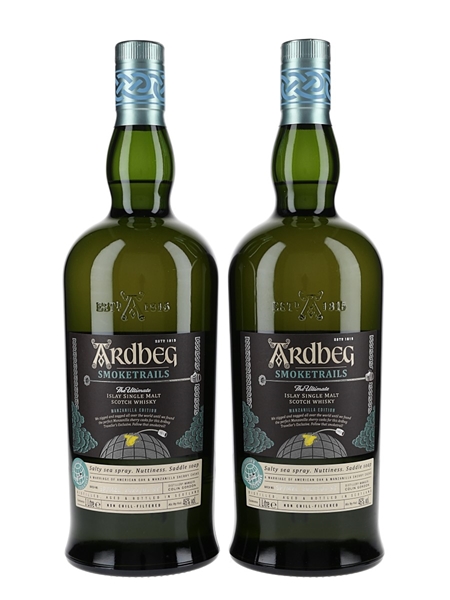 Ardbeg Smoketrails Plus Bandana Manzanilla Edition 2 x 100cl / 46%