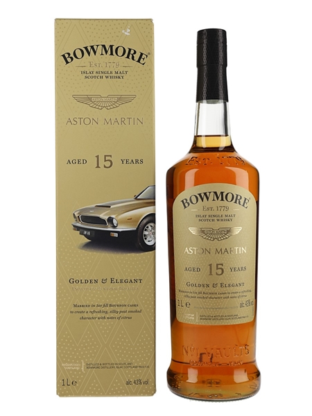 Bowmore 15 Year Old Aston Martin 100cl / 43%