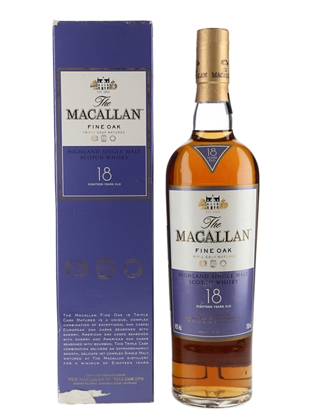 Macallan 18 Year Old Fine Oak Triple Cask Matured 70cl / 43%