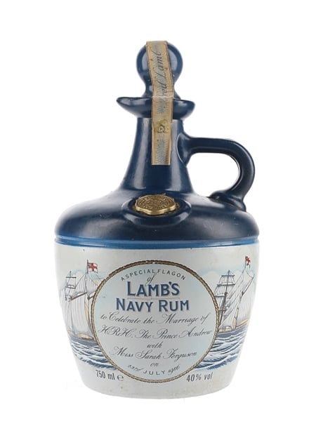 Lamb's Navy Rum Royal Wedding Flagon 1986 75cl / 40%