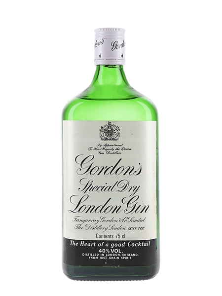 Gordon's Special Dry London Gin Bottled 1980s 75cl / 40%