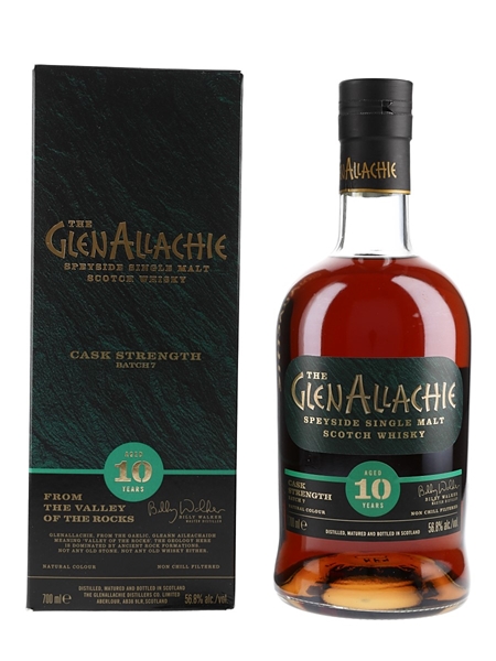 Glenallachie 10 Year Old Cask Strength Batch 7 Bottled 2022 70cl / 56.8%