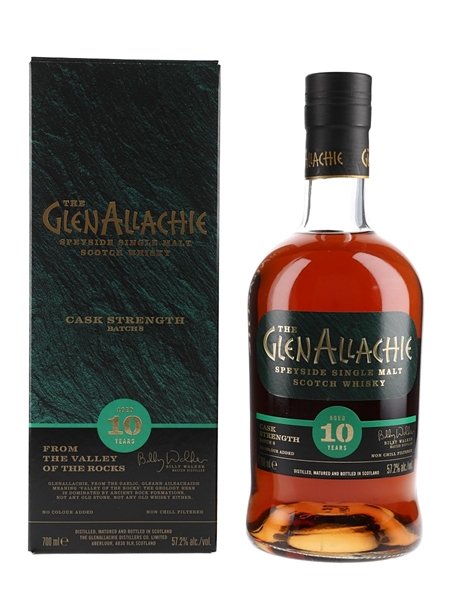 Glenallachie 10 Year Old Cask Strength Batch 8 Bottled 2022 70cl / 57.2%