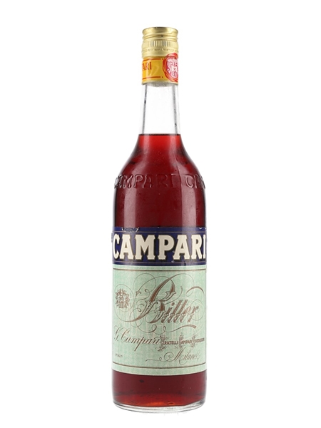 Campari Bitter Bottled 1980s 75cl / 23.6%