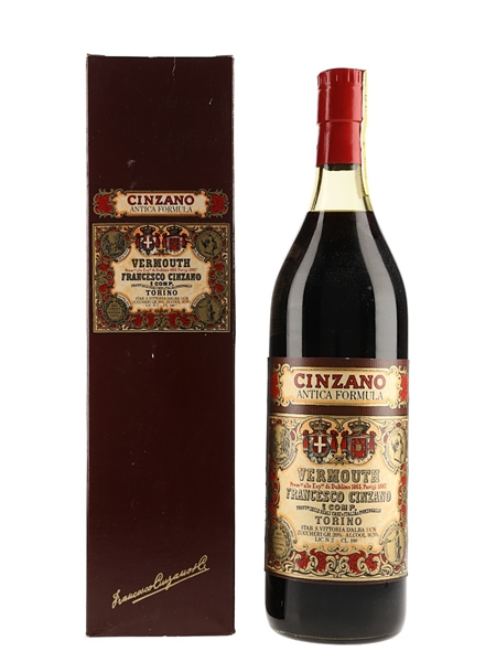 Cinzano Antica Formula Vermouth Bottled 1970s 100cl / 16.5%