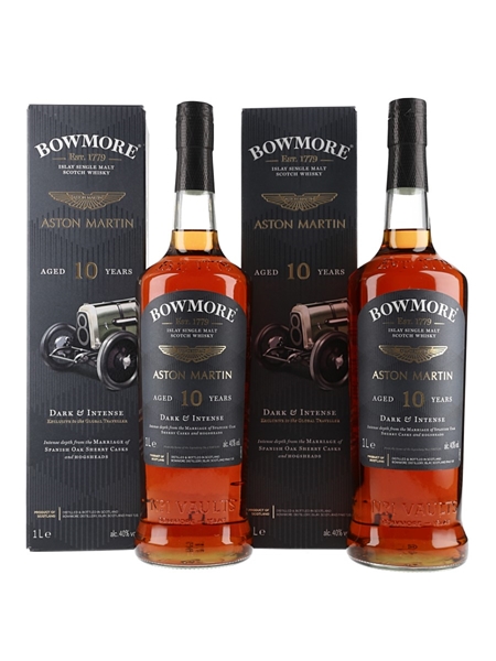 Bowmore 10 Year Old Aston Martin 2 x 100cl / 40%