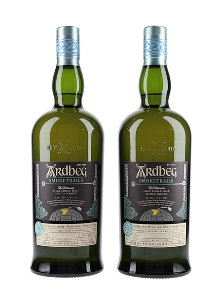 Ardbeg Smoketrails Plus Bandana Manzanilla Edition 2 x 100cl / 46%