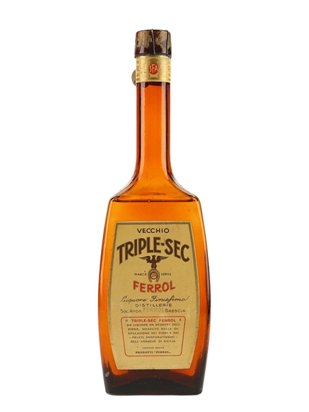 Ferrol Vecchio Triple Sec - Lot 145657 - Buy/Sell Liqueurs Online