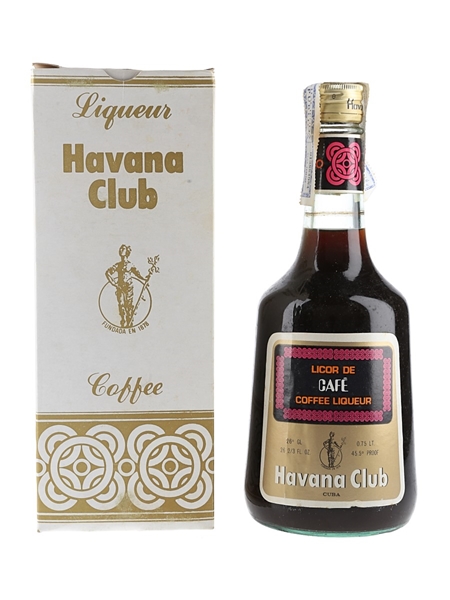 Havana Club Coffee Liqueur Bottled 1970s-1980s 75cl / 26%