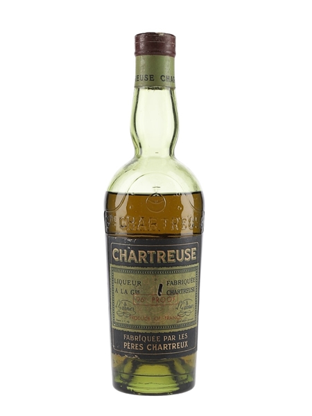 Chartreuse Green Bottled 1956-1964 35cl / 55%