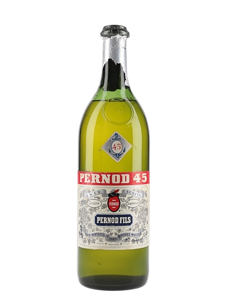 Pernod 45 Bottled 1960s-1970s 100cl / 45%