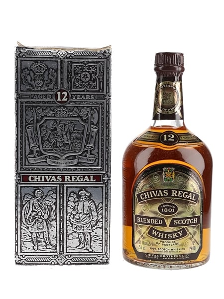 Chivas Regal 12 Year Old Bottled 1970s 75.7cl / 43%