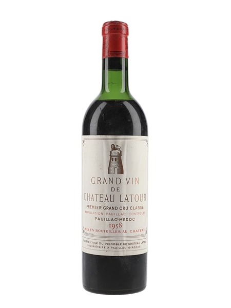 Chateau Latour 1958 Premier Grand Cru Classe - Pauillac 75cl