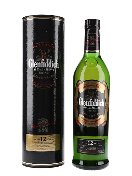 Glenfiddich 12 Year Old Special Reserve  70cl / 40%