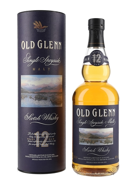 Old Glenn 12 Year Old Bottled For ASDA Stores - Single Speyside Malt 70cl / 40%