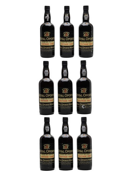 Royal Oporto 1985 Vintage Port  9 x 75cl / 21%