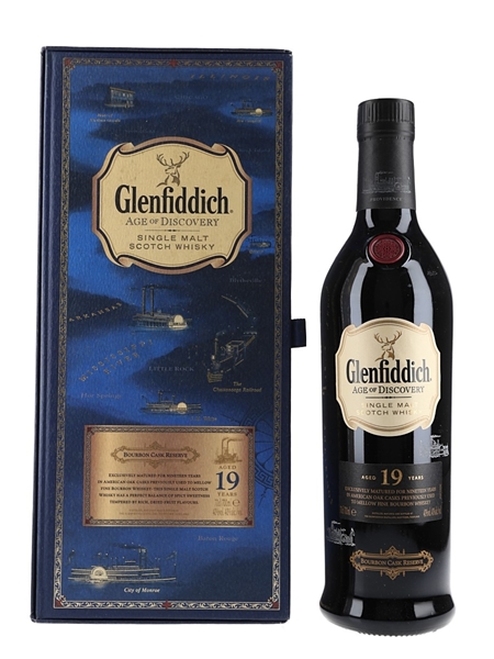 Glenfiddich 19 Year Old Age Of Discovery - Bourbon Cask Reserve 70cl / 40%