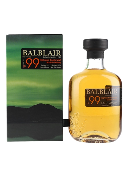 Balblair 1999 Bottled 2016 - 2nd Release 70cl / 46%