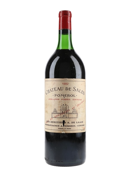 Chateau De Sales 1982 Pomerol Large Format - Magnum 150cl