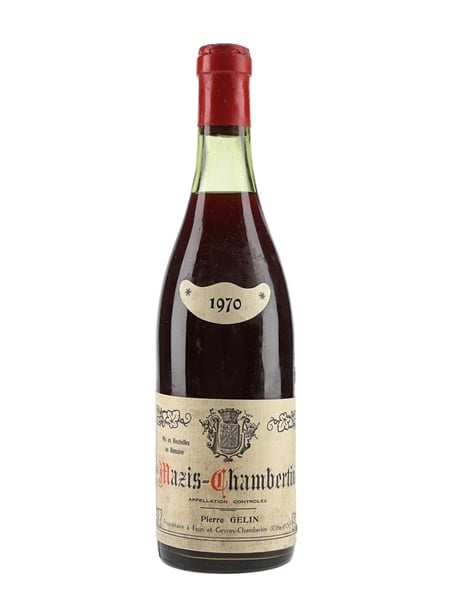 Mazis Chambertin Grand Cru 1970 Pierre Gelin 75cl