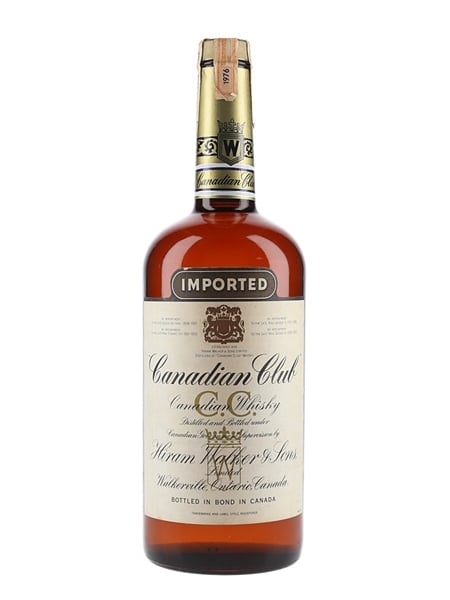 Canadian Club 1976 Bottled 1980s - Duty Free 114cl / 43.4%