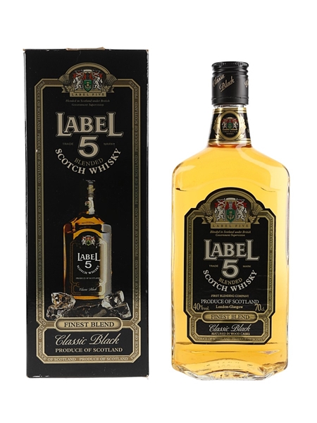 Label 5 Classic Black  70cl / 40%