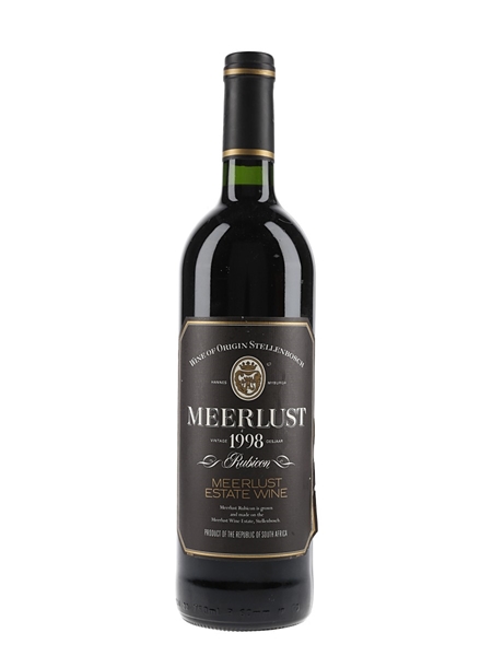 Meerlust Rubicon 1998 Stellenbosch 75cl / 13%