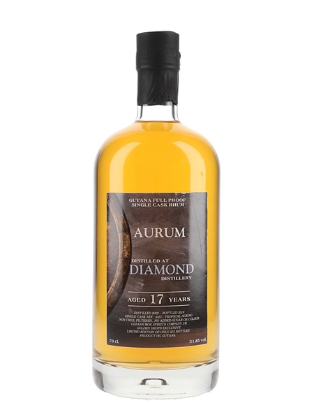 Diamond Aurum 2002 17 Year Old Cask 4457 Bottled 2019 70cl / 51.8%