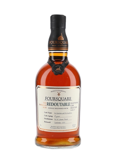 Foursquare Redoutable 14 Year Old Single Blended Rum Bottled 2020 - Exceptional Cask Selection Mark XV 70cl / 61%