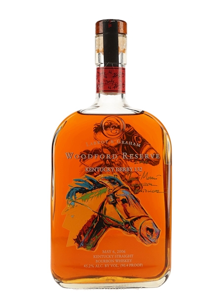 Woodford Reserve Kentucky Derby 132 Bottled 2006 - Signed Bottle 100cl / 45.2%