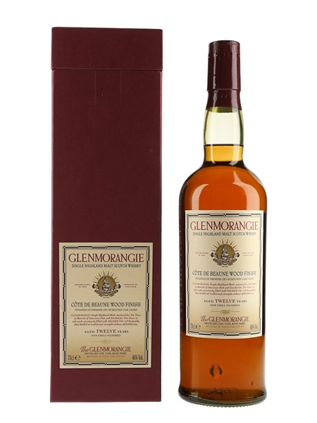 Glenmorangie 12 Year Old Cote De Beaune Wood Finish 70cl / 46%