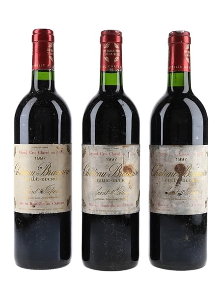 Chateau Branaire Ducru 1997 Saint Julien Grand Cru Classe 3 x 75cl / 13%