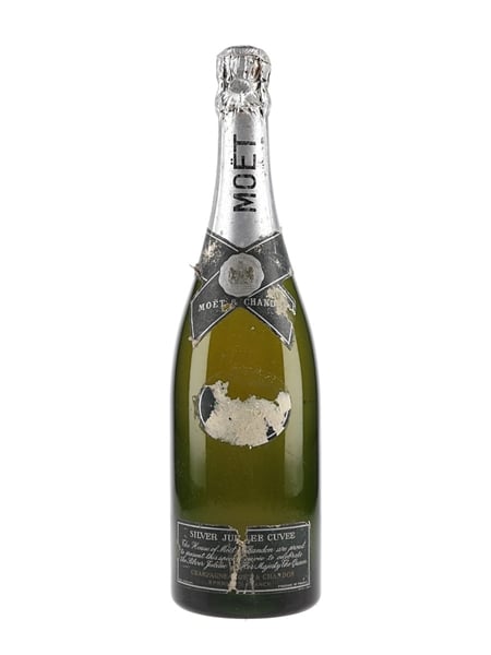 Moet & Chandon Silver Jubilee Cuvee Bottled 1977 75cl