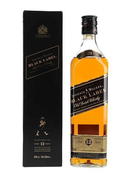 Johnnie Walker Black Label 12 Year Old Bottled 2000s 70cl / 40%