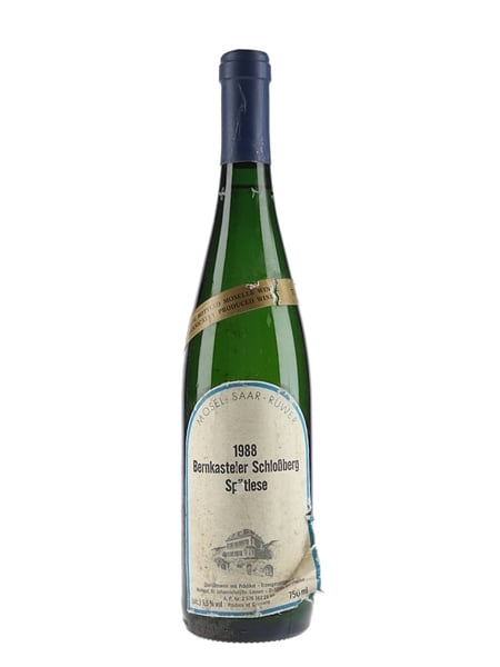 Bernkastler Schlossberg Spatlese 1988 Dr Loosen 75cl / 9.5%